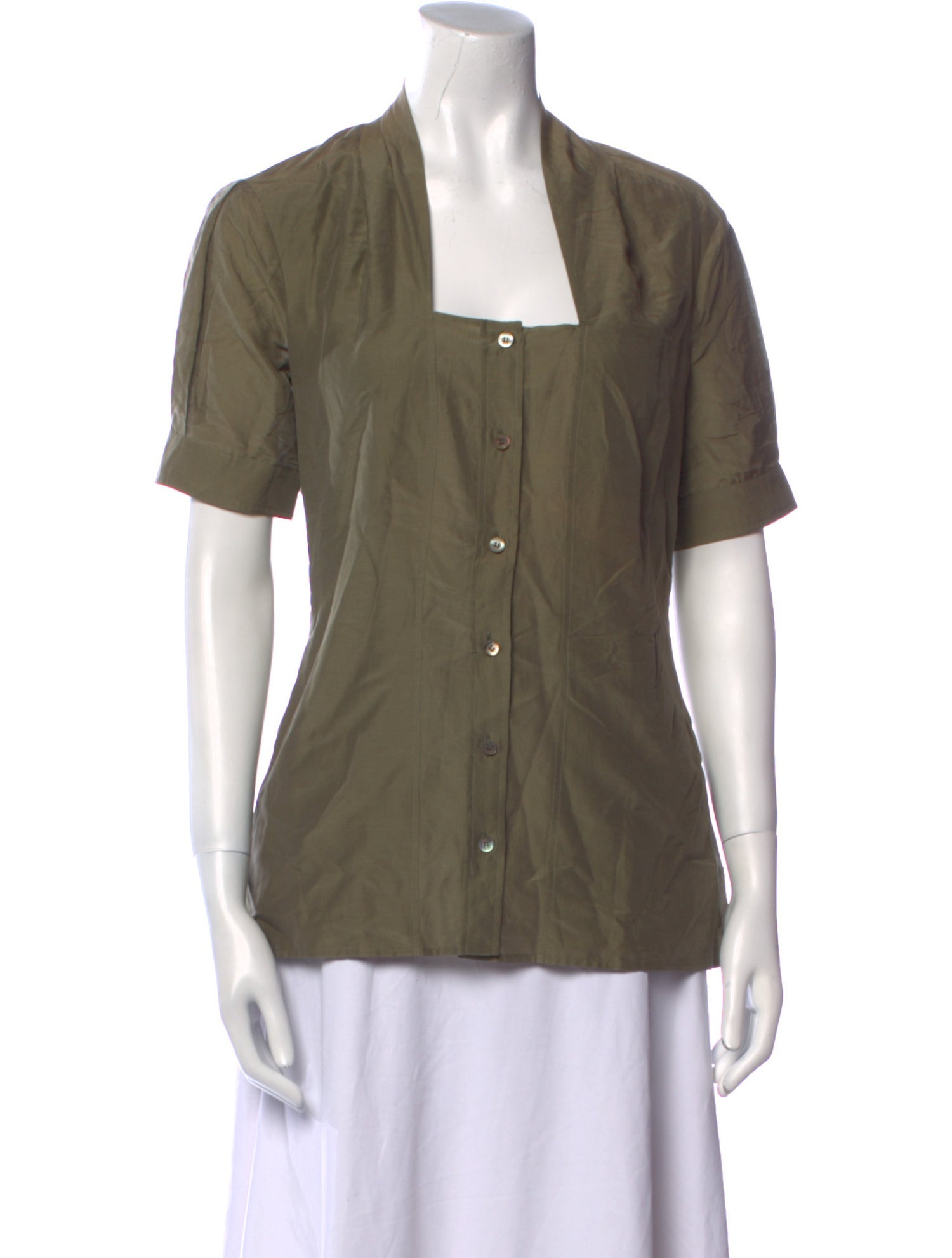 Gucci Vintage 2010 Button-Up Top